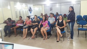 aula inaugural do curso de Libras
