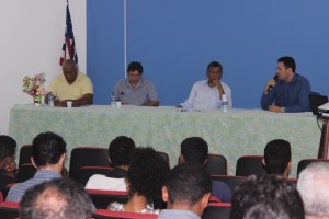 Primeira edição do Simpósio de Matemática foi realizada no auditório do CECEN, na Universidade Estadual do Maranhão (UEMA). Foto: 