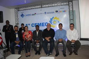 Professores da UEMA e profissionais no I Colóquio de Engenharia Mecânica. Foto: Edson.