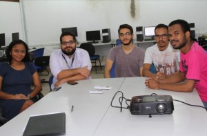 Docentes e alunos do curso de Engenharia da Computação da UEMA receberam representantes da Creative Pack.