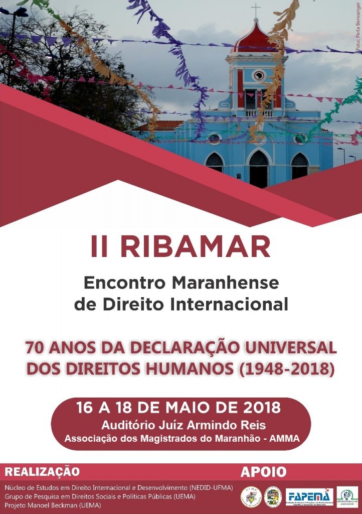 RIBAMAR 2 Encontro Maranhense de Direito Internacional