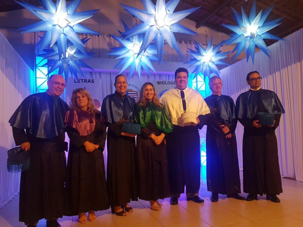 reitor, pró-reitores, diretora do Campus Itapecuru e diretora do Curso de Letras