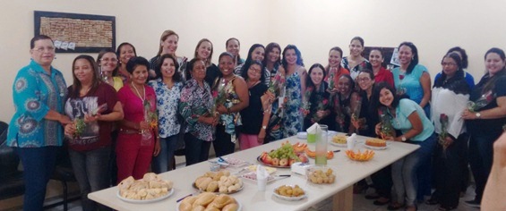 Café da manhã em homenagem ao Dia da Mulher no Program Darcy Ribeiro