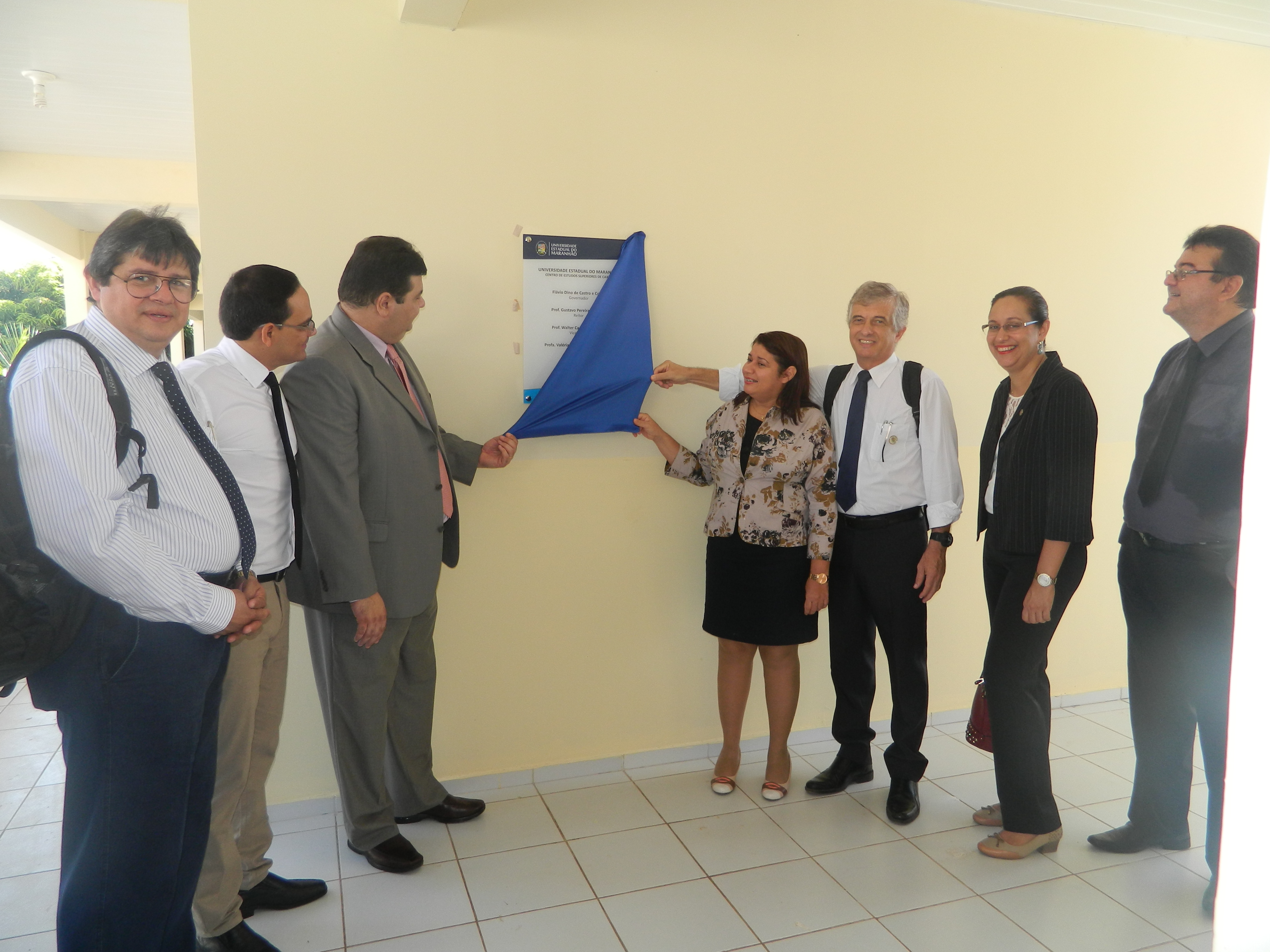 Reitor Inaugura Pavilhão com Laboratórios de Ensino e Pesquisa no CESC