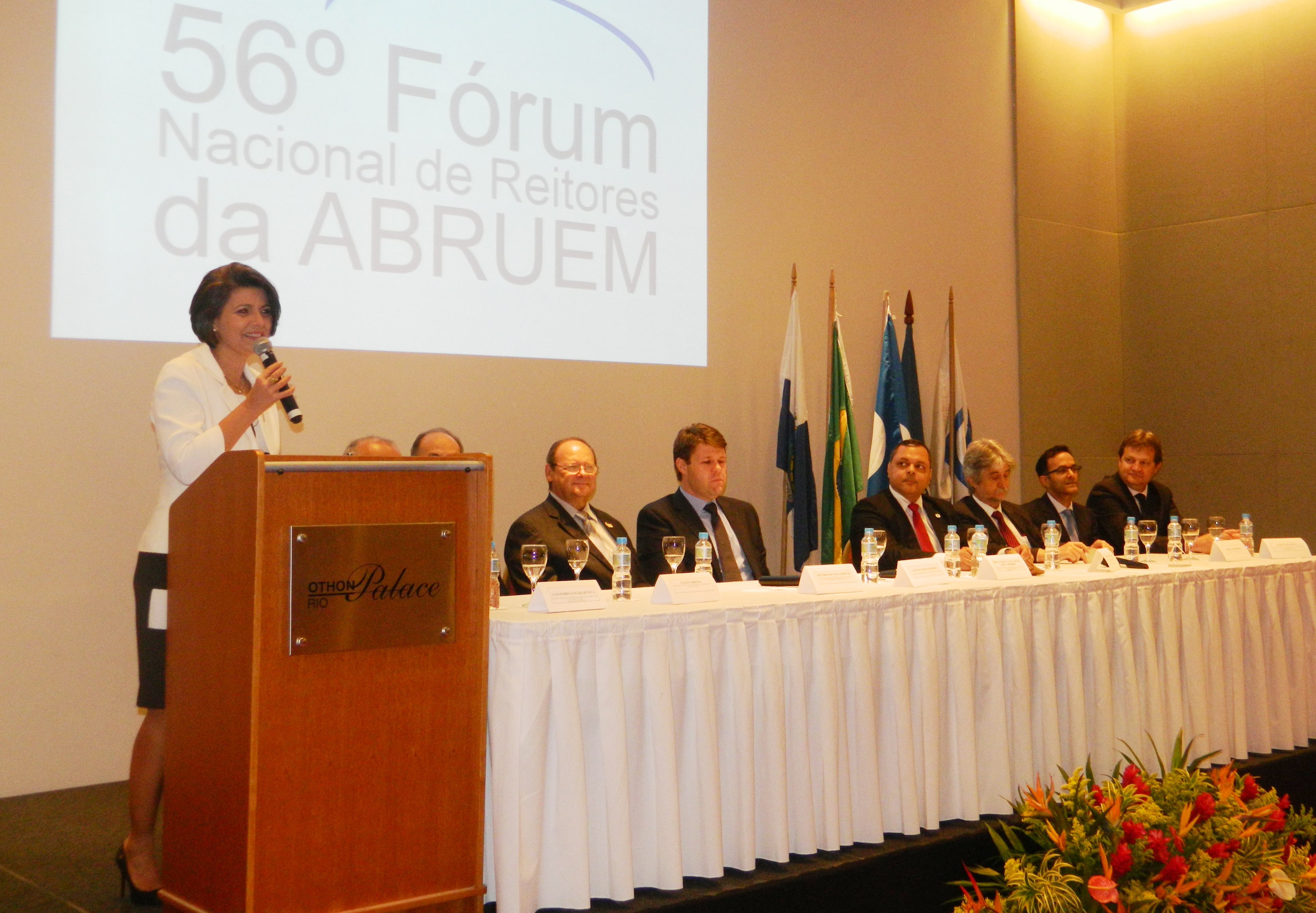 ABRUEM faz abertura do 56º Fórum de Reitores
