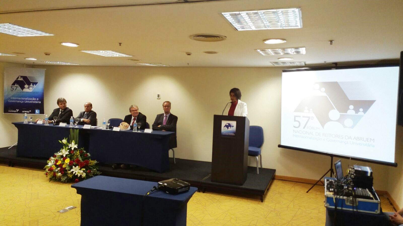 ABRUEM realiza abertura do 57º Fórum Nacional de Reitores em São Paulo