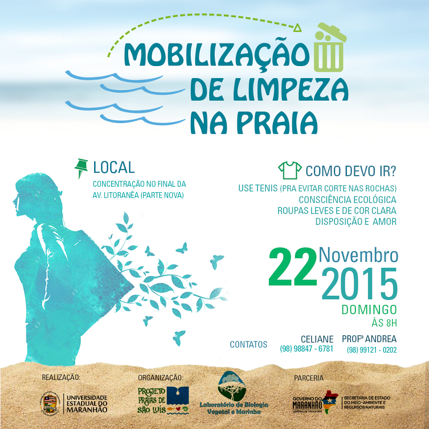 “Projeto Praias” da UEMA realizará ação na Avenida Litorânea