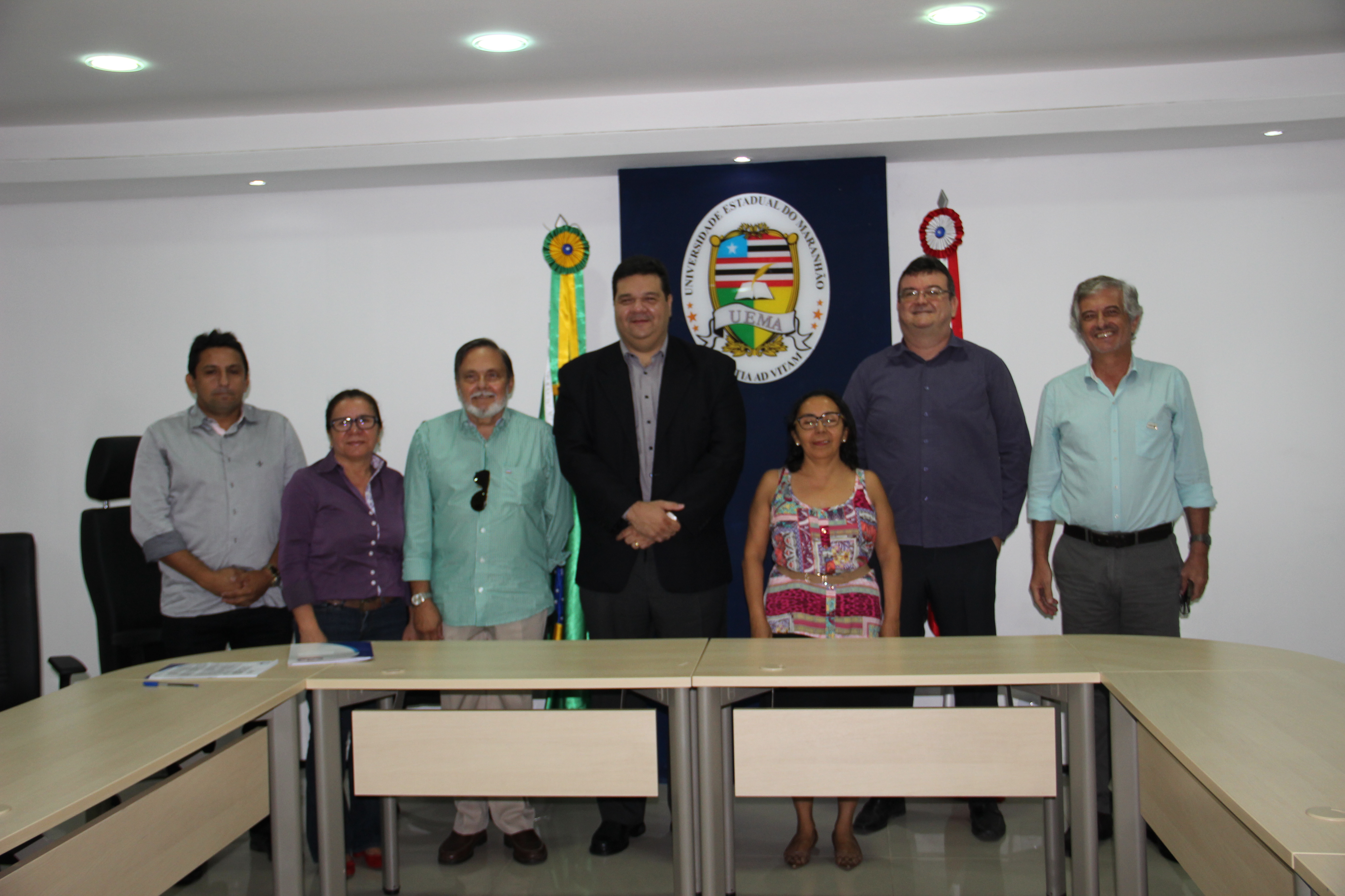 Convênio e ordem de serviço para construção de prédio do LAMP são assinados na Reitoria da UEMA