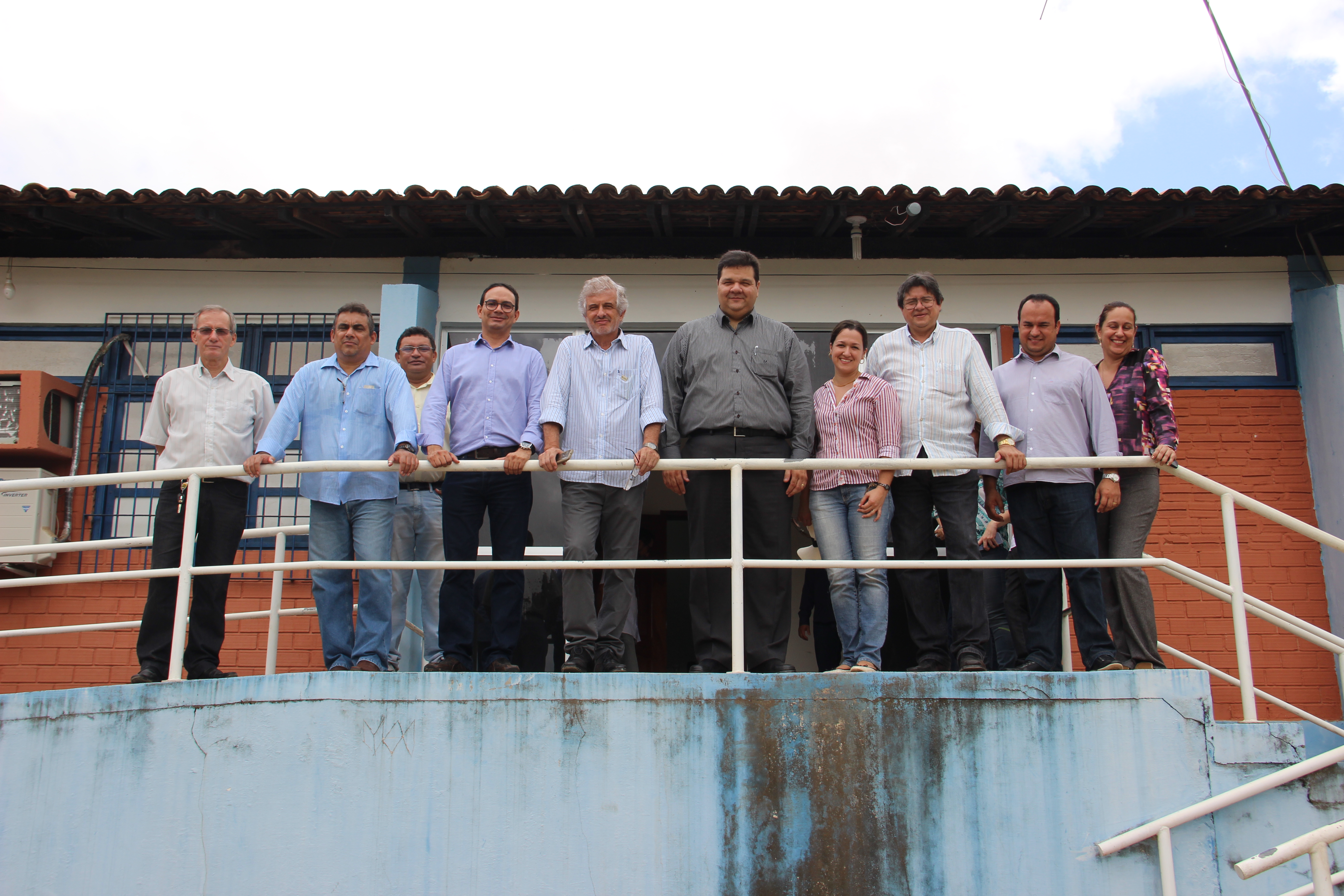 Reitor e equipe visitam obras no Campus Paulo VI