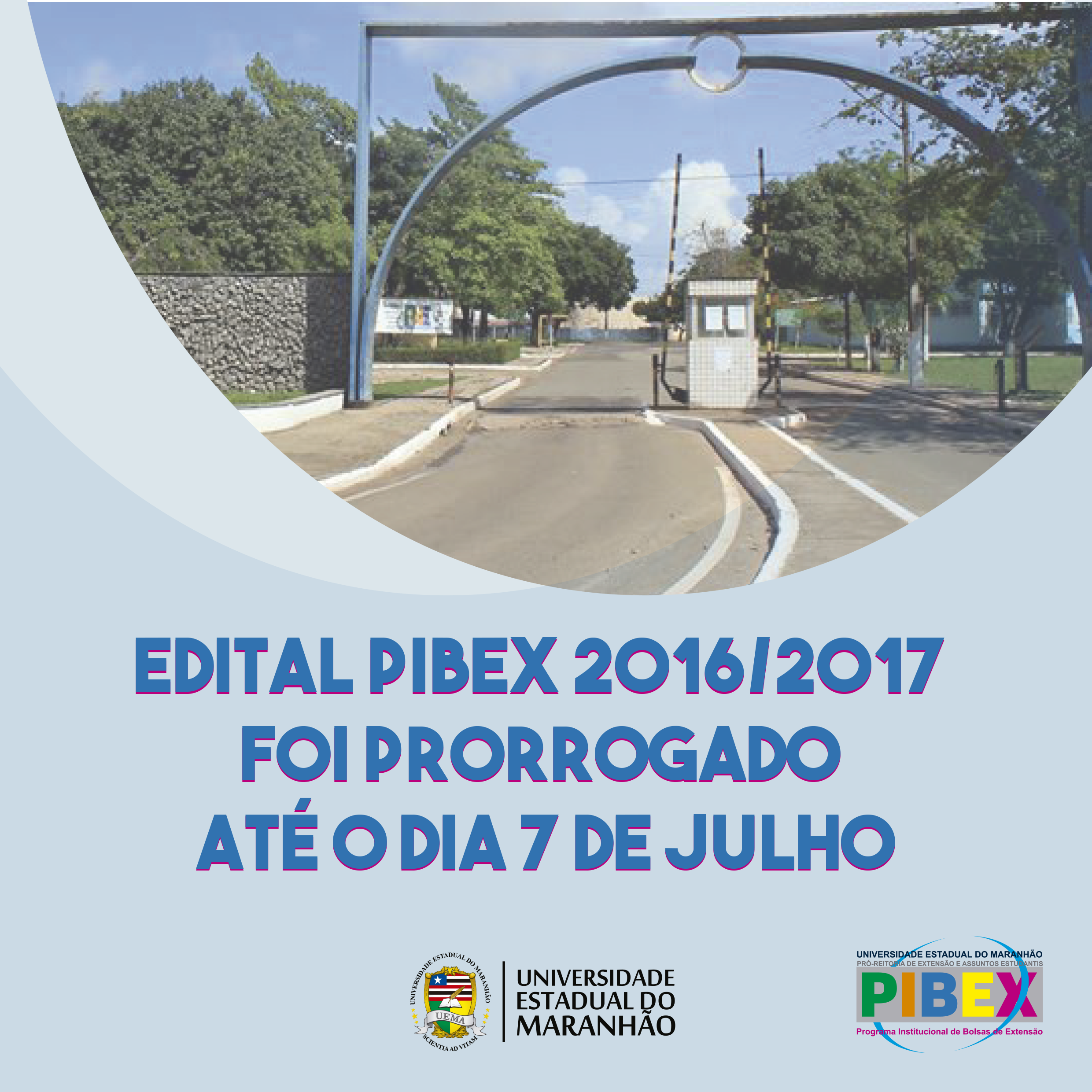 Prorrogadas inscrições para seleção do PIBEX 2016-2017