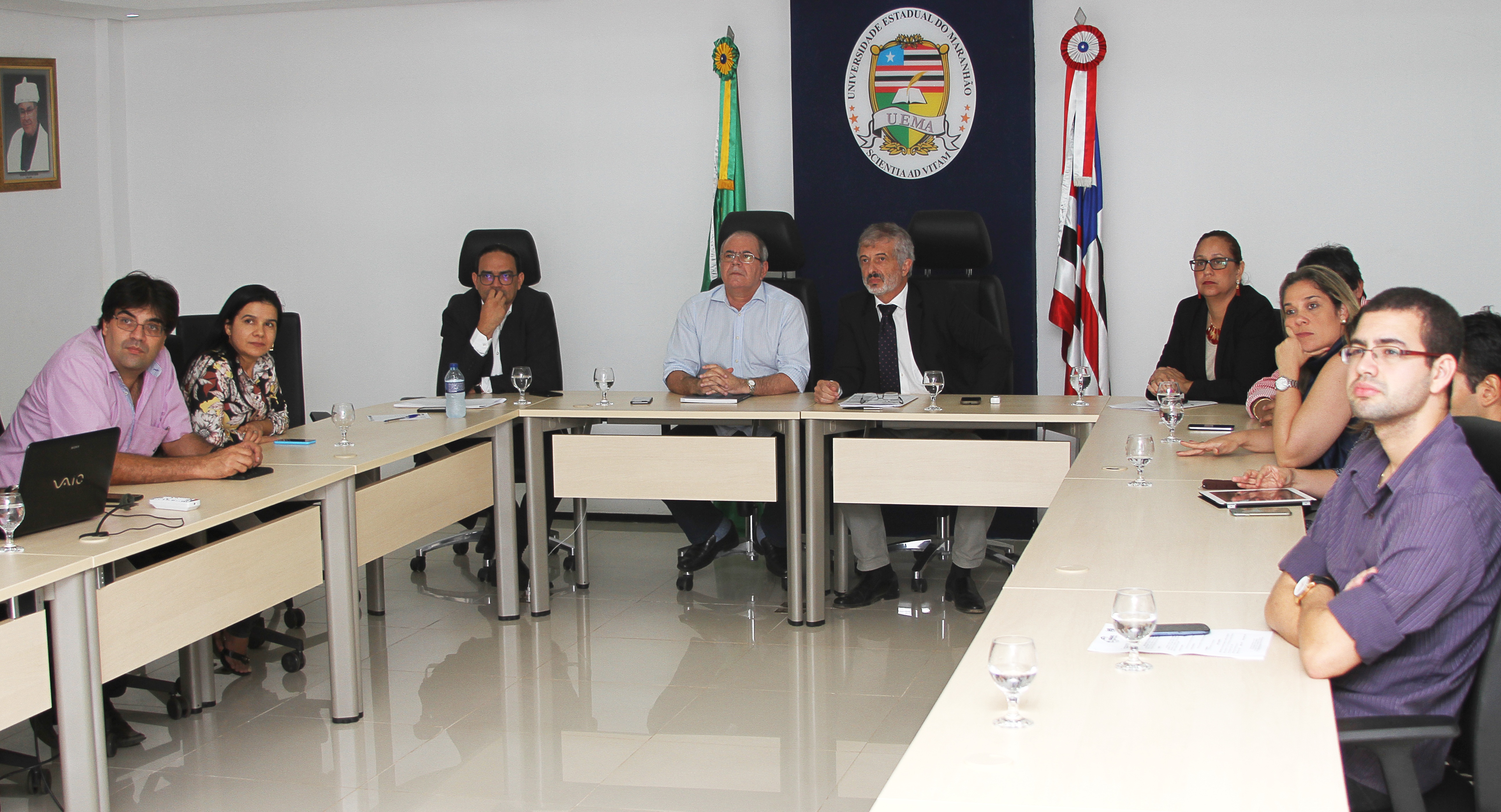 Deputado Hildo Rocha visita UEMA