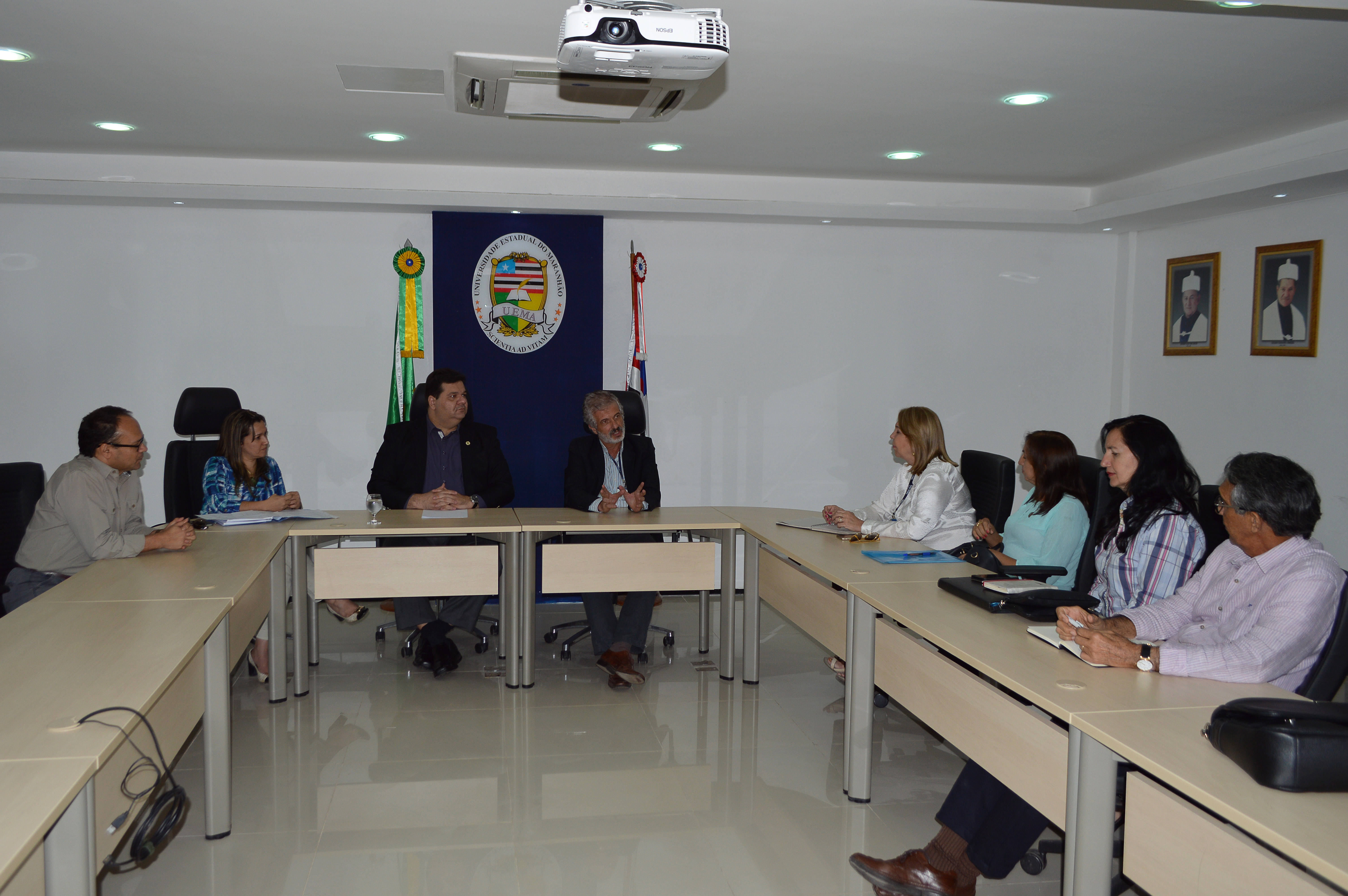 Reitor reúne com prefeita eleita de Colinas no Campus Paulo VI