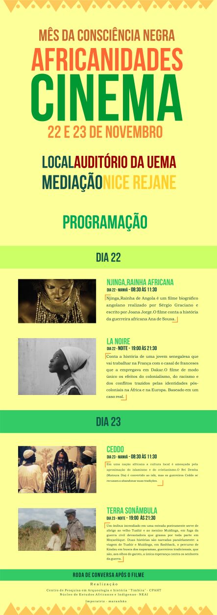 Campus de Imperatriz realiza Mostra de Cinema Africanidades