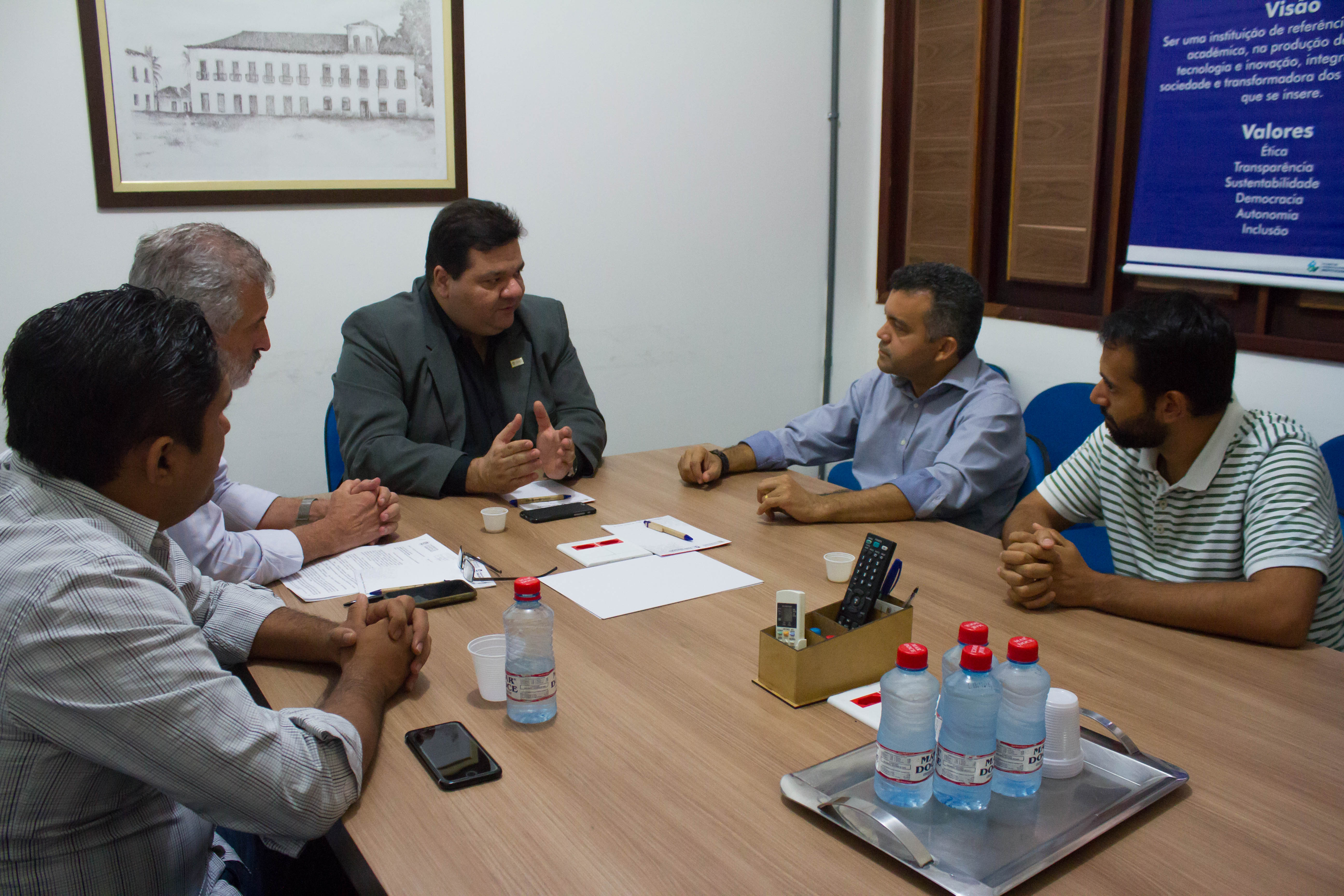 Deputado Cleber Verde visita a UEMA