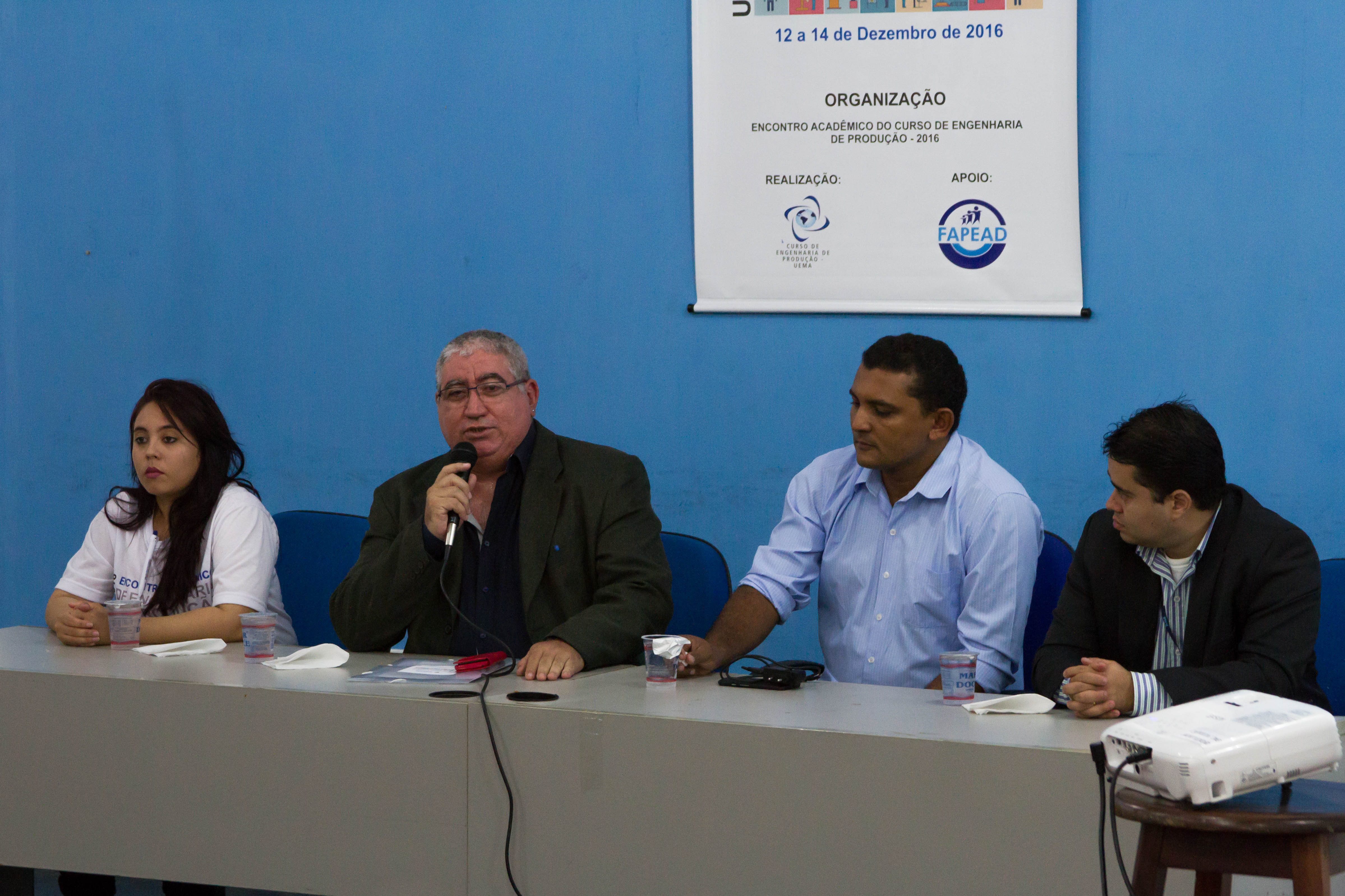 UEMA realiza abertura do Encontro Acadêmico de Engenharia de Produção