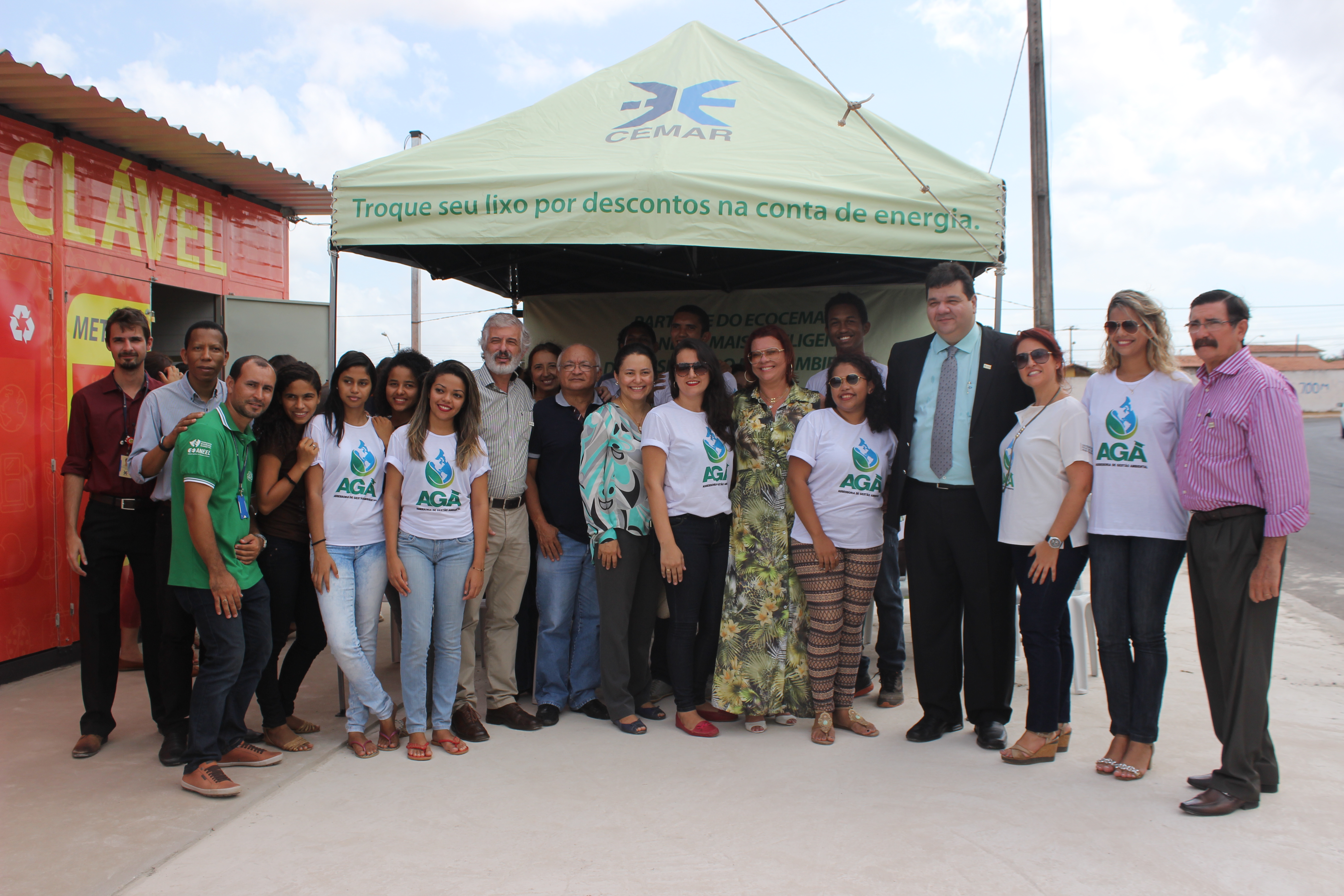 Assessoria de Gestão Ambiental inaugura Posto de Coleta Seletiva no Campus Paulo VI