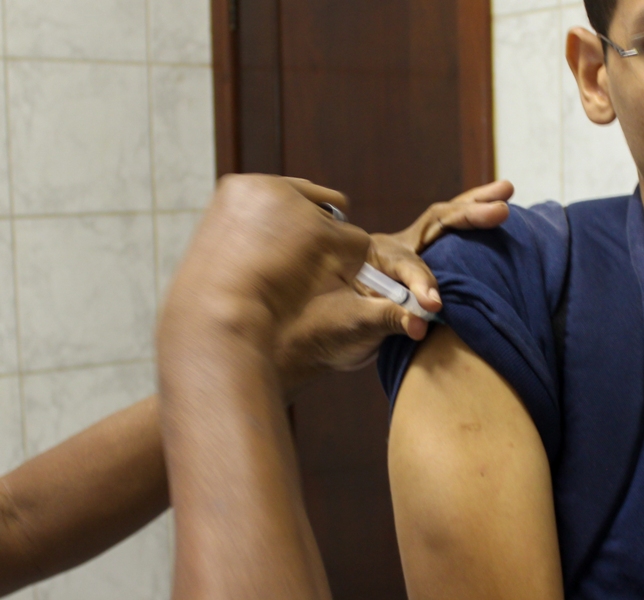 Mais de 600 atendimentos são realizados durante Campanha de Vacinação “Dia D”