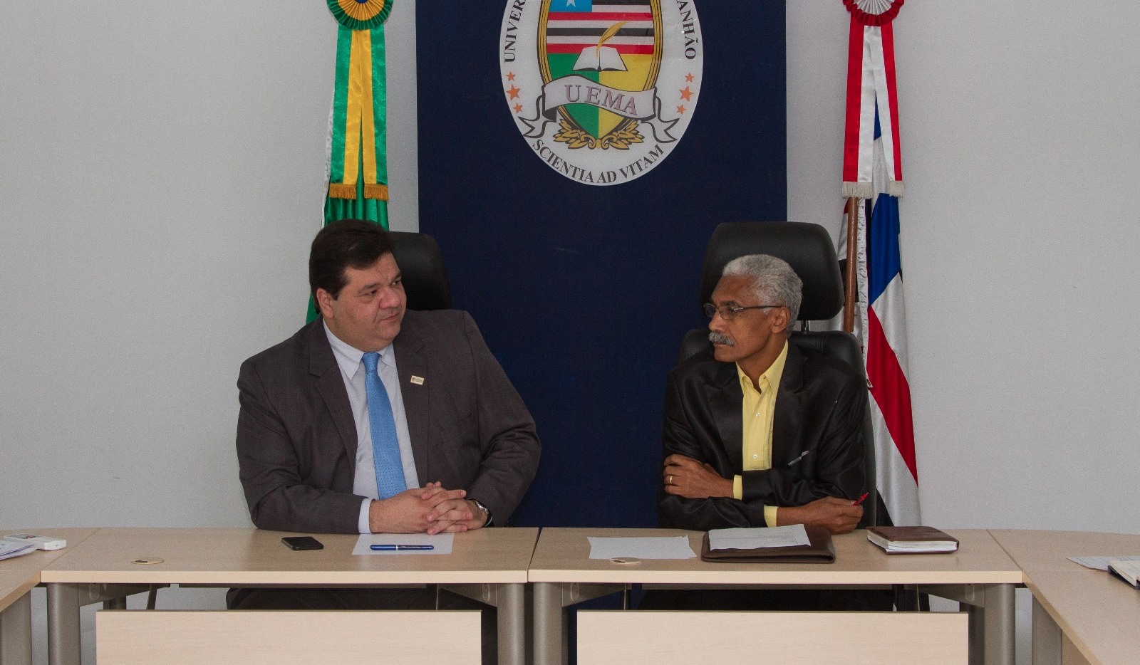 Reitor da UEMA reúne com prefeito de Paço do Lumiar