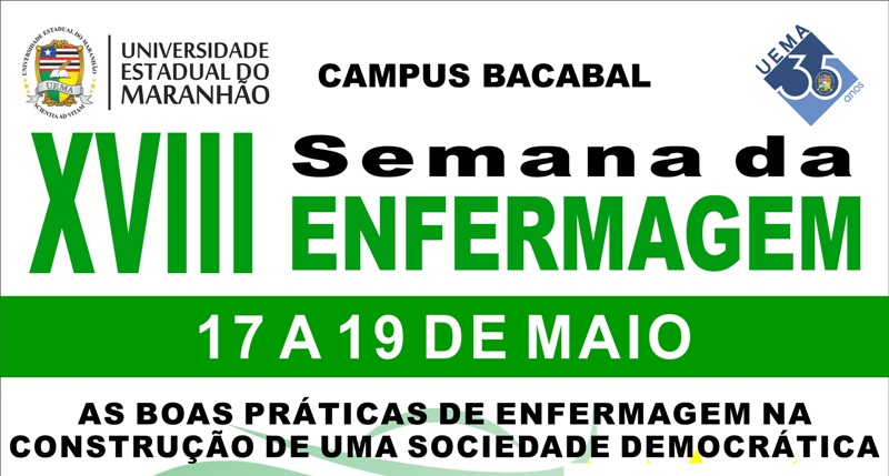 UEMA Campus Bacabal realizará XVIII Semana de Enfermagem