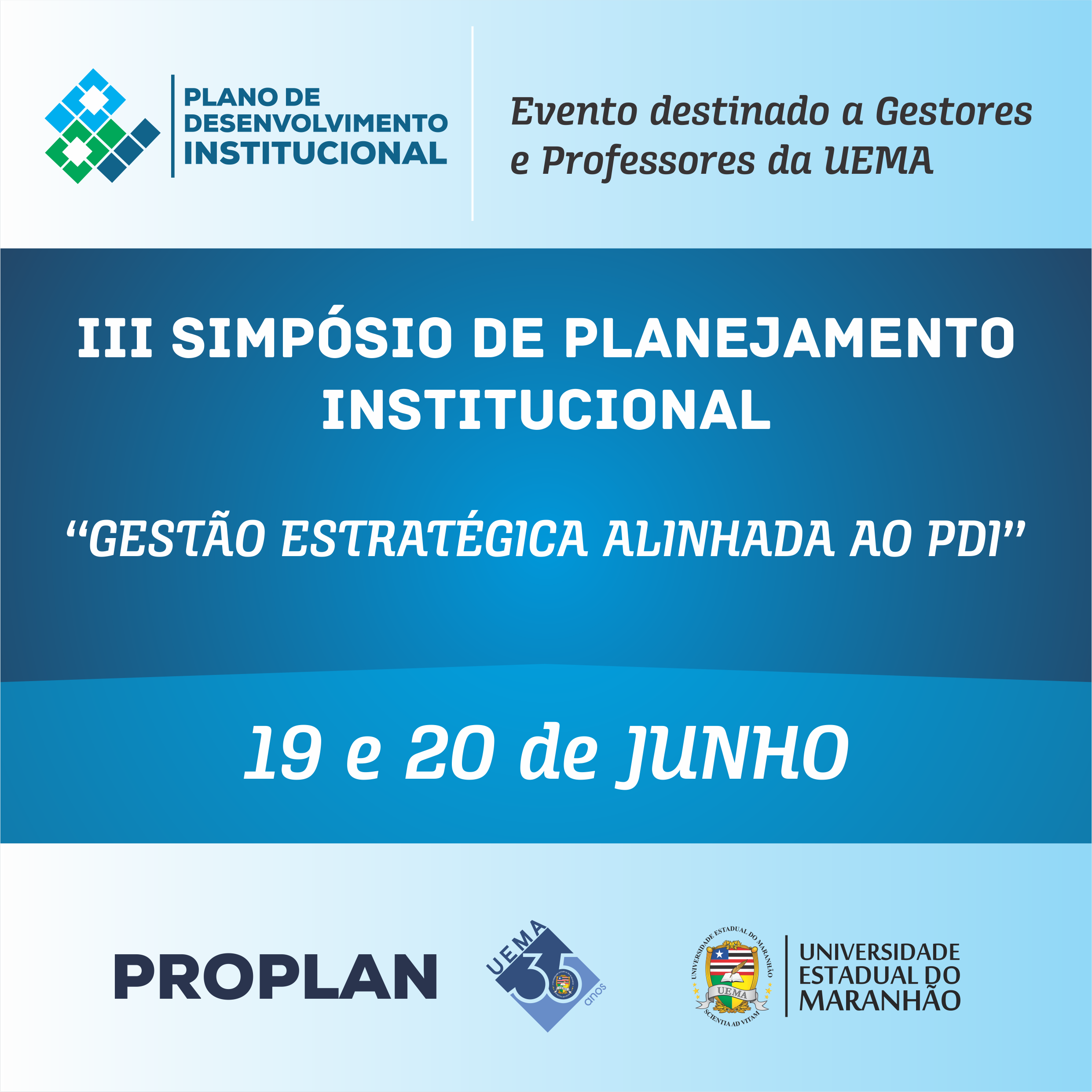 UEMA realiza III Simpósio de Planejamento Institucional