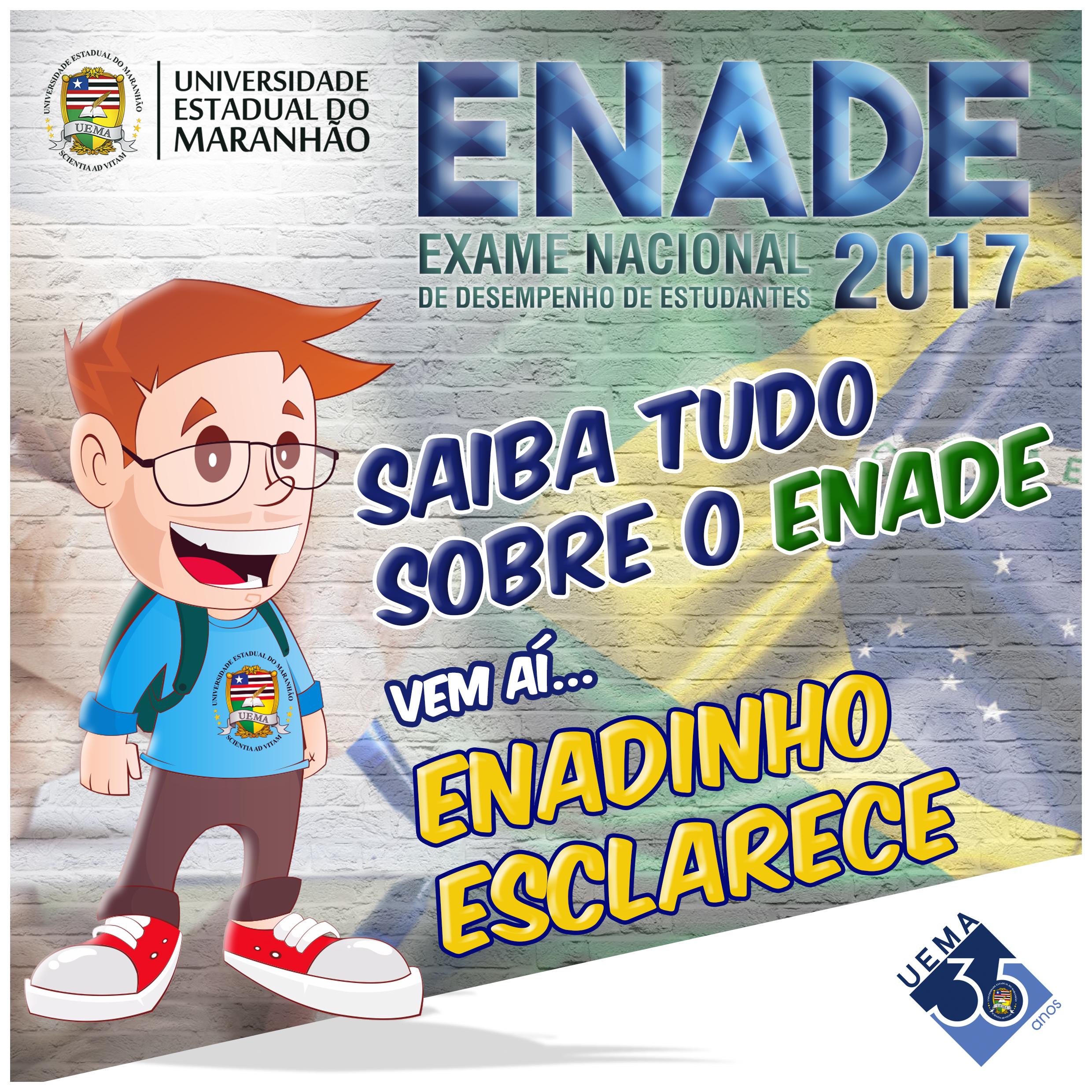 Saiba quais cursos da UEMA serão avaliados no ENADE 2017