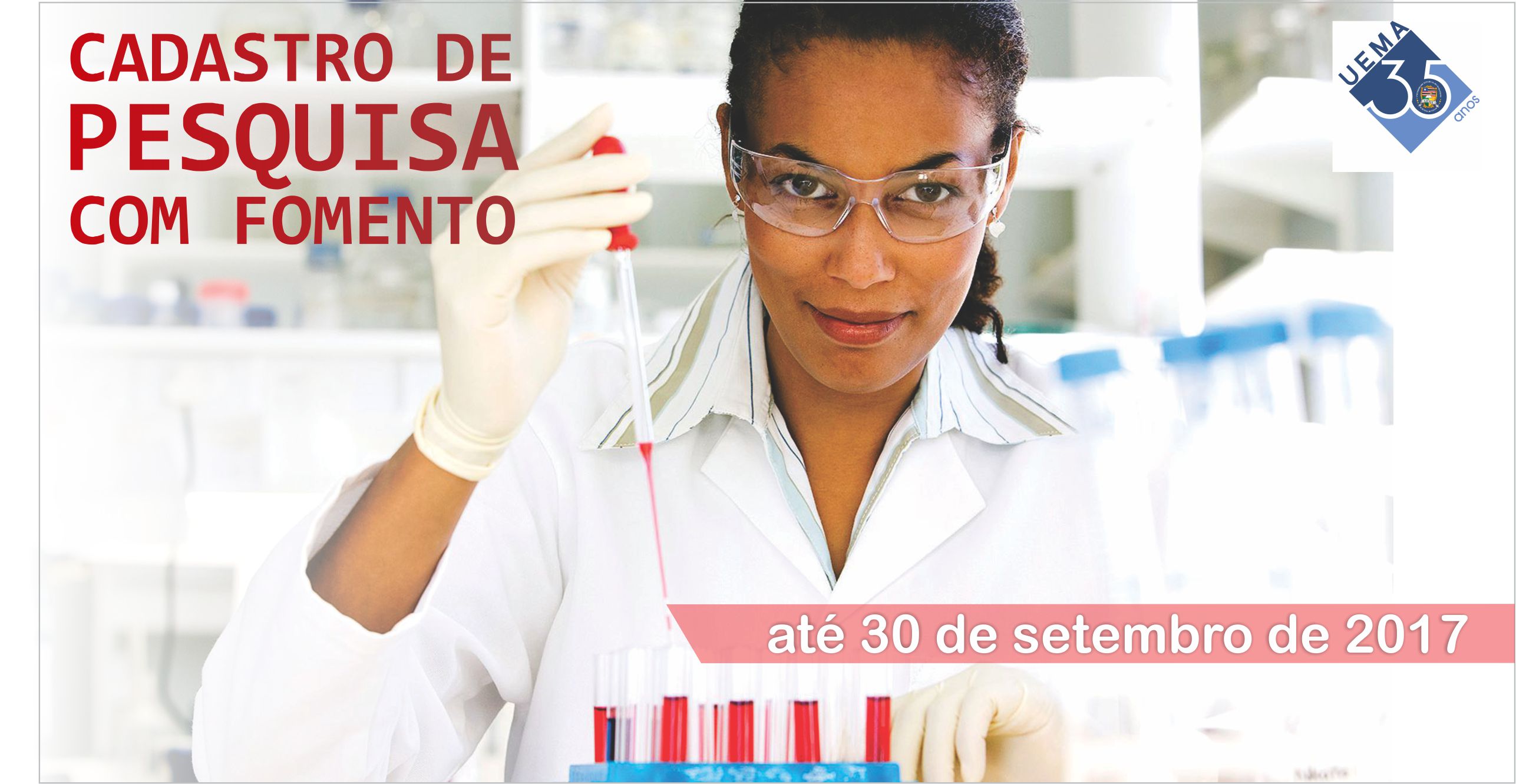 Cadastro de Pesquisa com Fomento