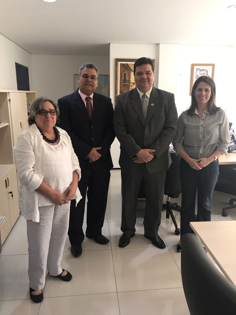 Reitor recebe o presidente do Conselho da Comunidade Luso-Brasileira do MA