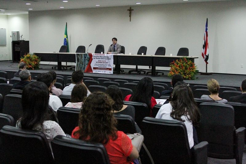 Palestra sobre Brasil na jurisdição internacional abre o I RIBAMAR Encontro Maranhense de Direito Internacional