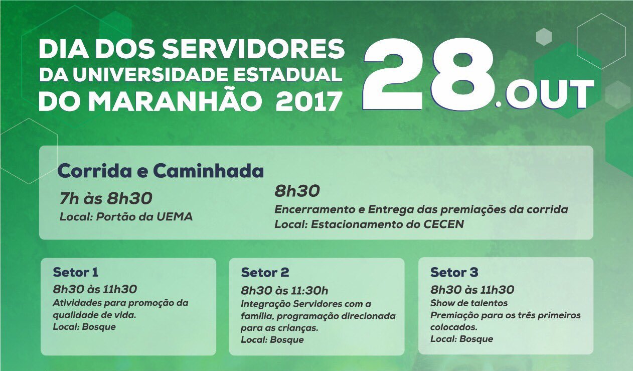 UEMA realiza programação especial em homenagem ao Dia do Servidor neste sábado