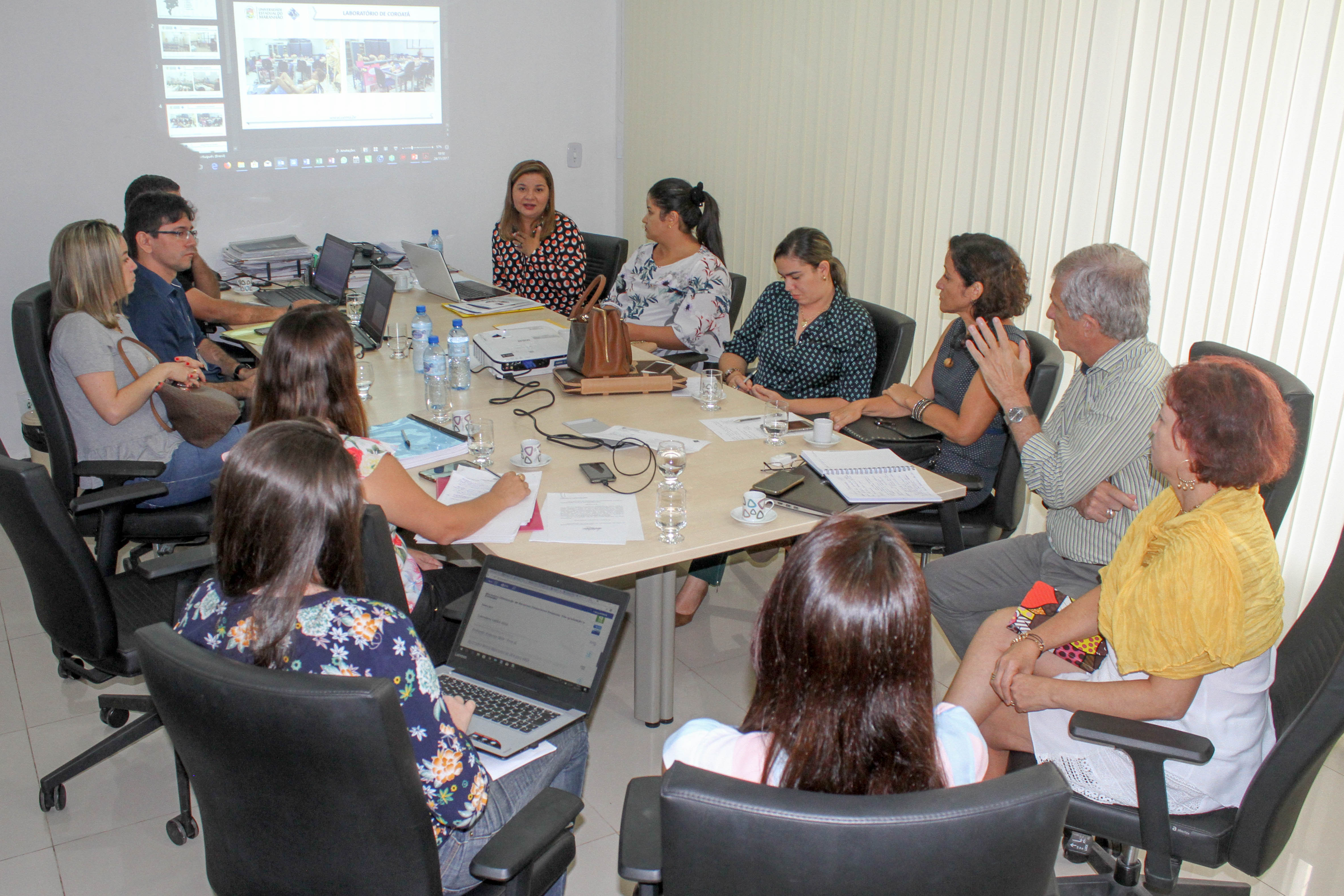 Reunião debate melhorias para laboratórios de Enfermagem da UEMA