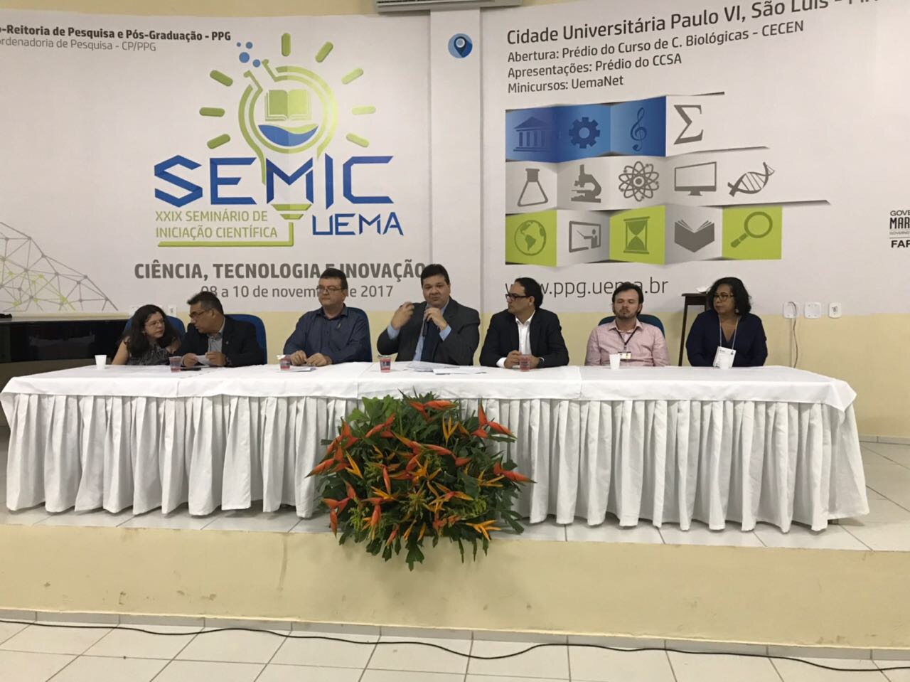 SEMIC 2017: UEMA realiza abertura da XXIX edição do Seminário de Iniciação Científica