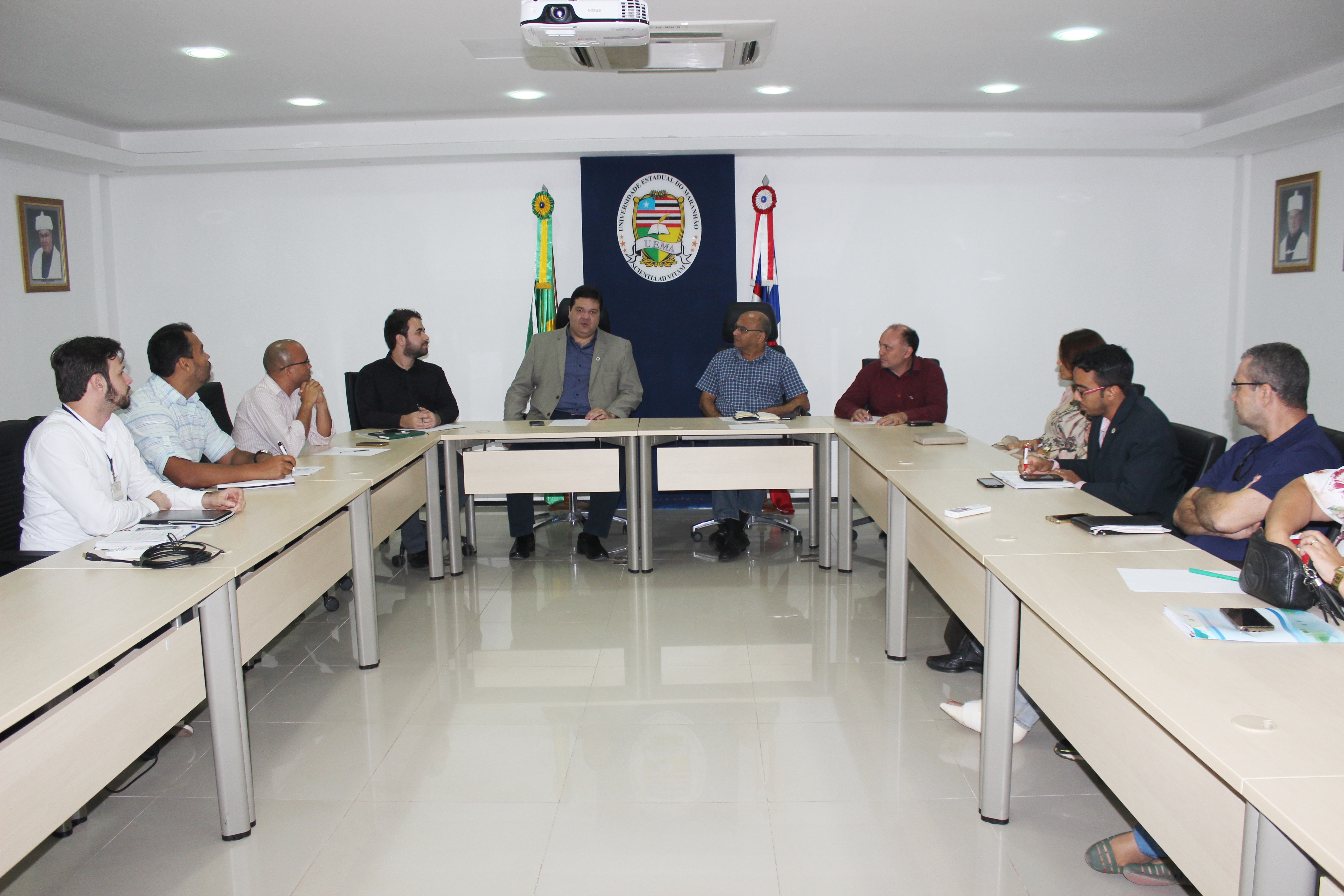 Reitor da UEMA discute Mais IDH com o secretário da SEDIHPOP