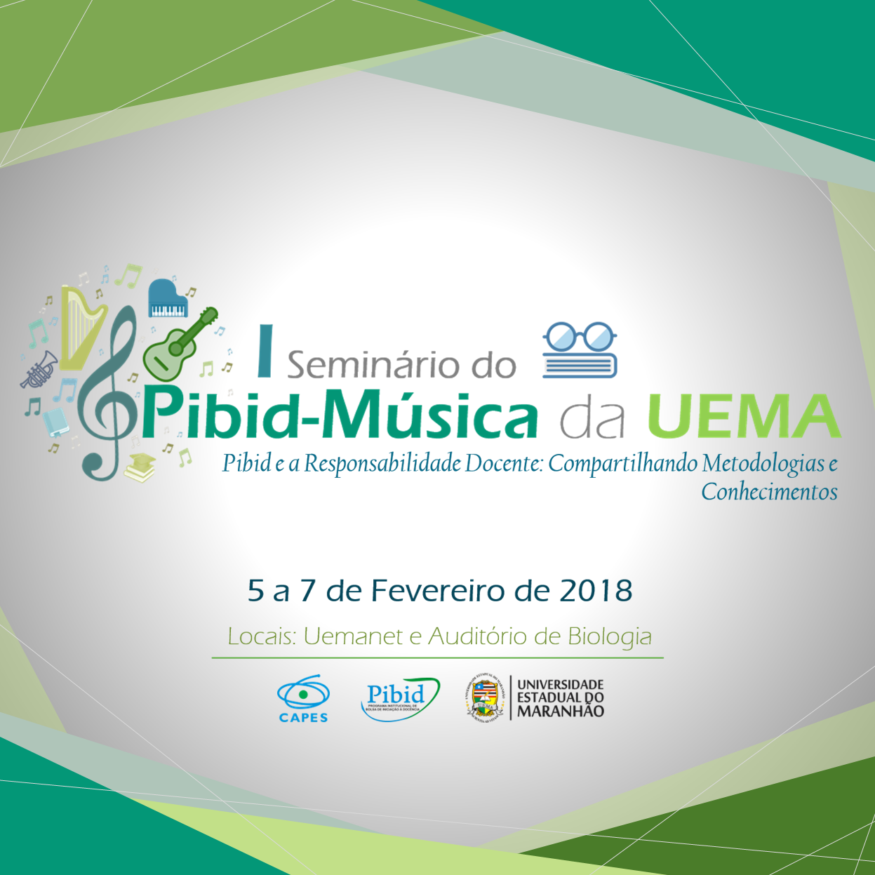 Abertas as inscrições para o I Seminário do Pibid-Música da UEMA