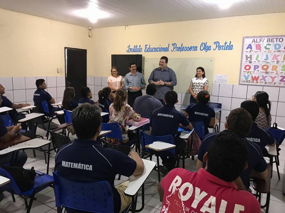 Reitor Gustavo Costa visita polos Brejo, Coelho Neto e Codó do Programa Ensinar