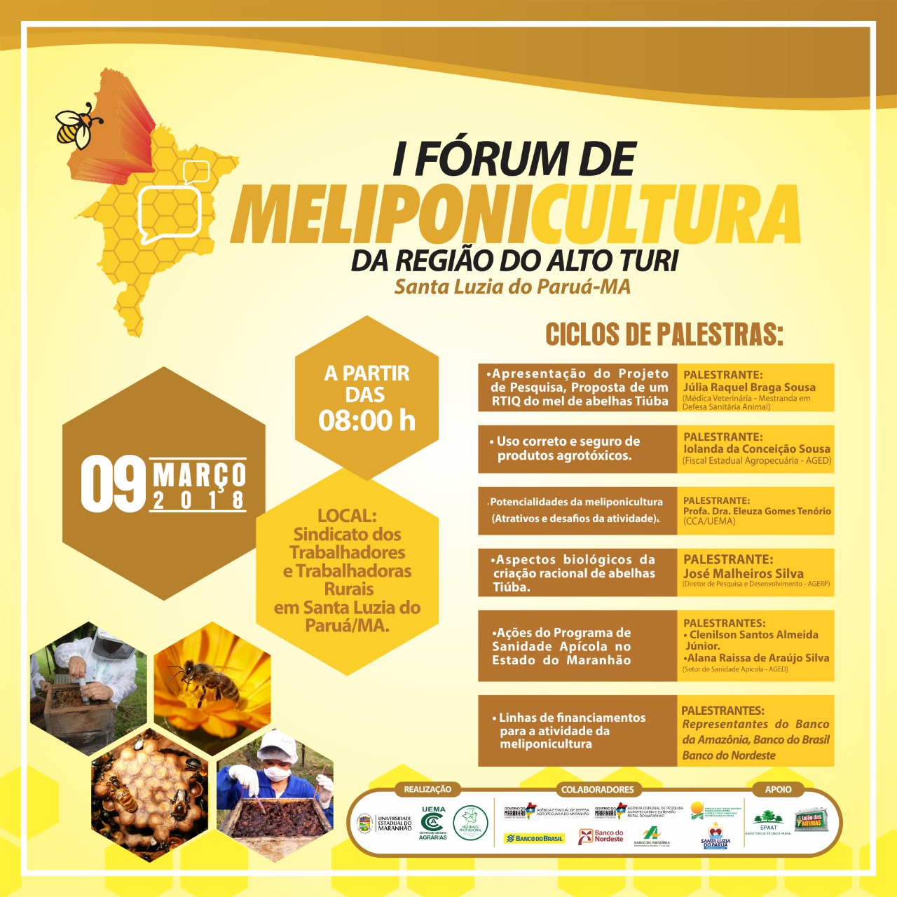 Região do Alto Turi recebe I Fórum de Meliponicultura