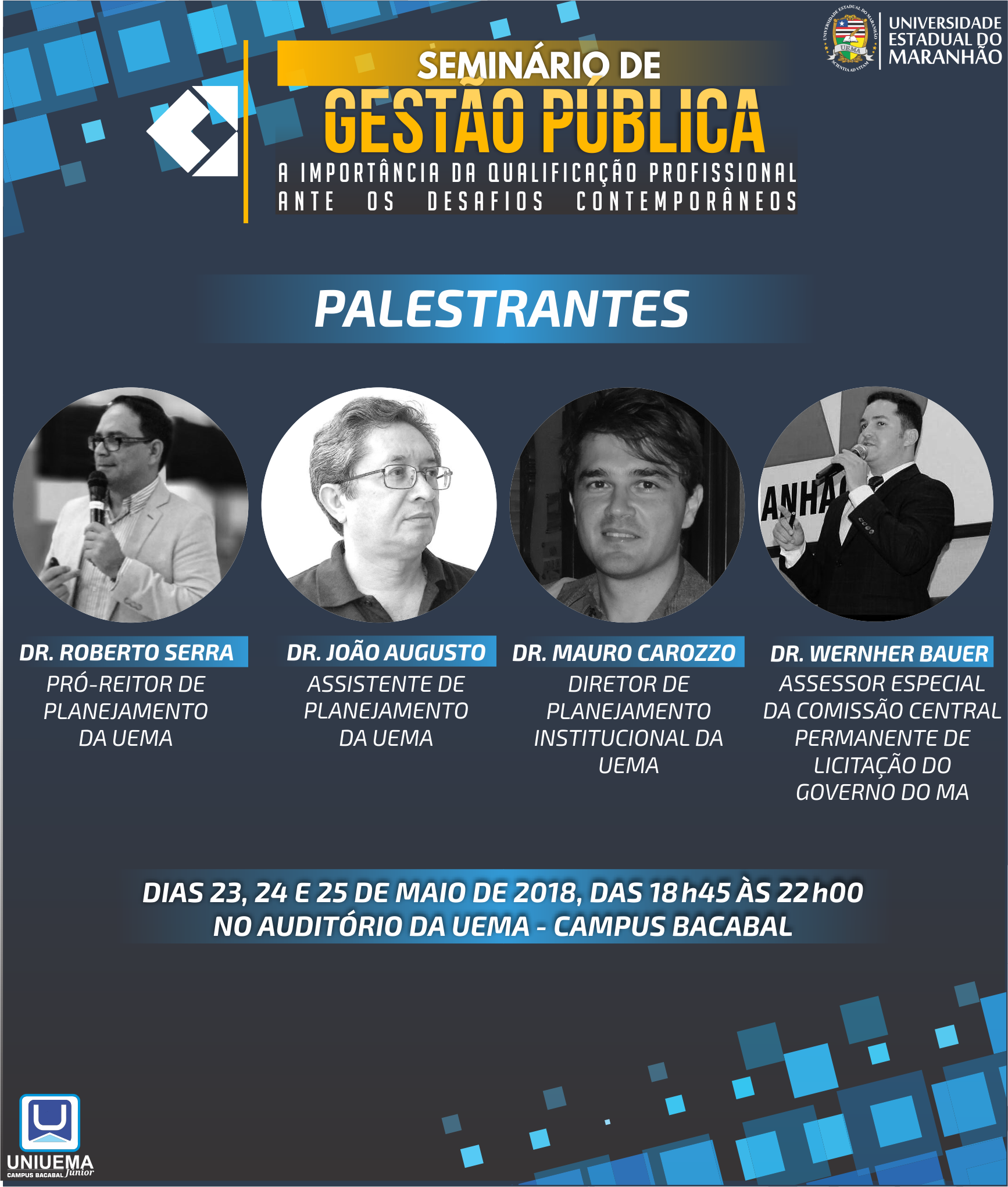 Profissionalização e conhecimento na área de atuação é debatida em evento no Campus Bacabal