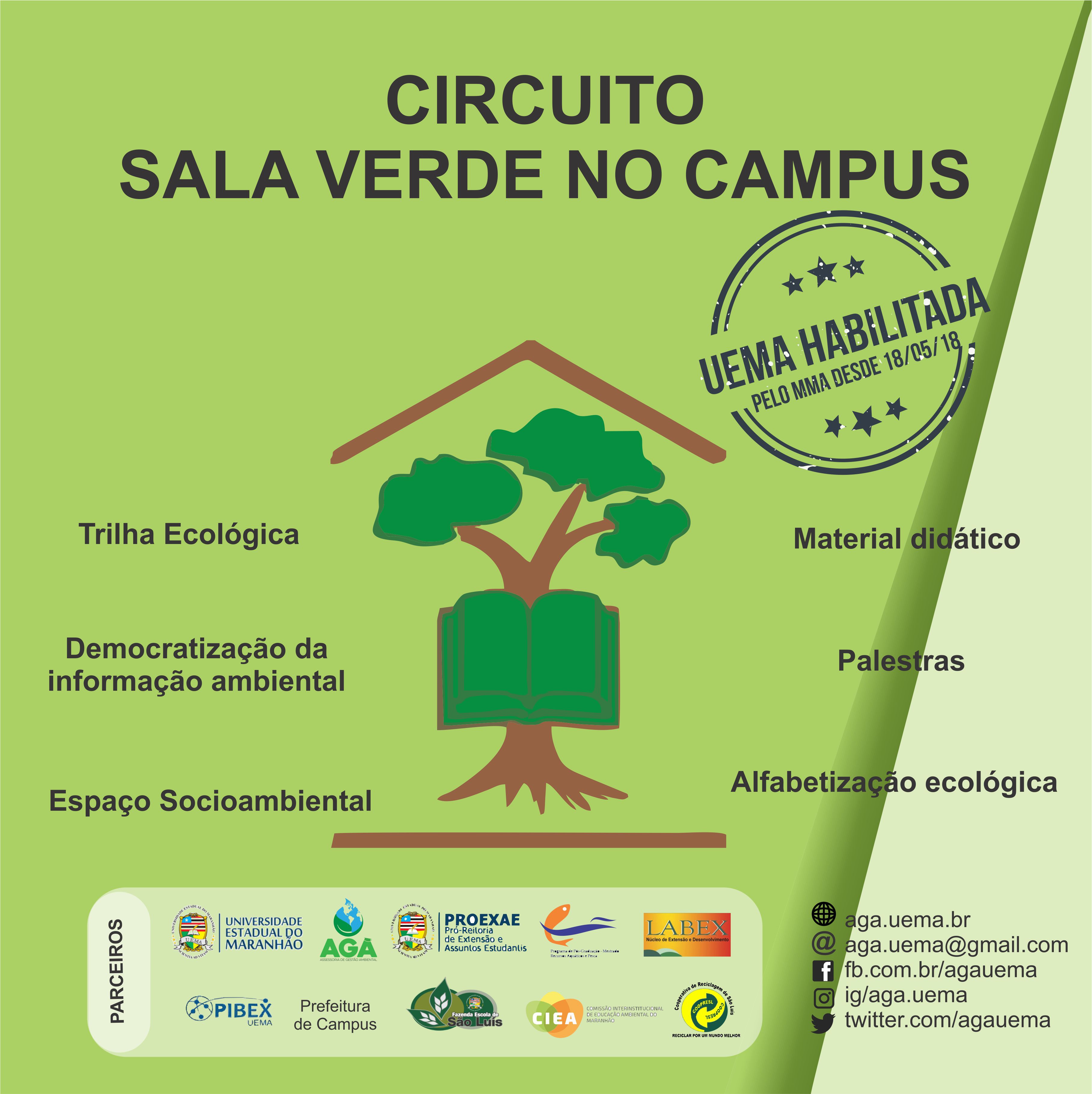 UEMA é habilitada pelo Ministério do Meio Ambiente a desenvolver o projeto “sala verde no Campus”