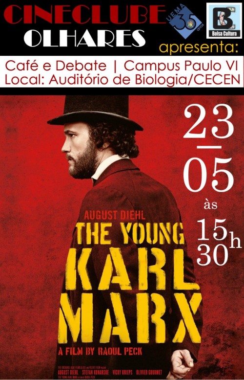 Cineclube Olhares apresenta o filme “O Jovem Karl Marx”
