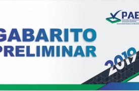 Gabarito Preliminar – PAES 2019