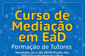 Inscrições abertas para o curso de Mediação em EaD – Formação de Tutores