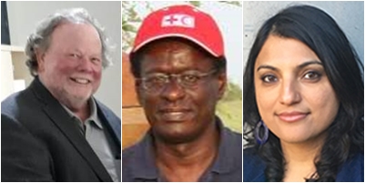 Timothy Finan, Mamandou Baro, Sapani Doshi