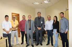 Vice-reitor da UEMA visita instalações do Ministério Público