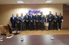 Comitiva de Reitores da ABRUEM é recebida pelo presidente do CNPq