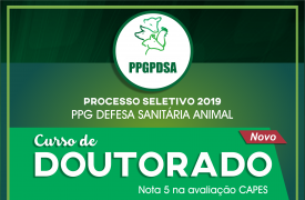 Abertas inscrições para o Doutorado Profissional em Defesa Sanitária Animal