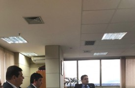 Reitor Gustavo Costa reúne com presidente da Capes