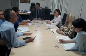 Reitor Gustavo reúne com reitora da UEMASUL no Campus Paulo VI