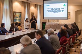 Uema apresenta Cartilha de Licitação Sustentável ao Vice-governador e secretários do Governo