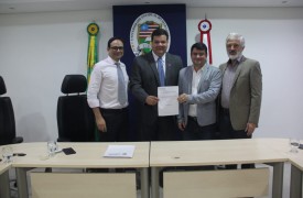 Reitor empossa Diretor de Orçamento e Finanças, Paulo Ronchi