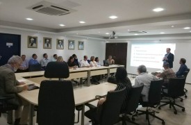 Ex-presidente da Associação Brasileira de Educação Internacional  realiza palestra sobre o Plano de Internacionalização na UEMA