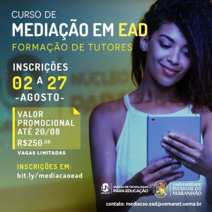 31.07.2019 - CURSO DE MEDIAÇÃO  - Banner